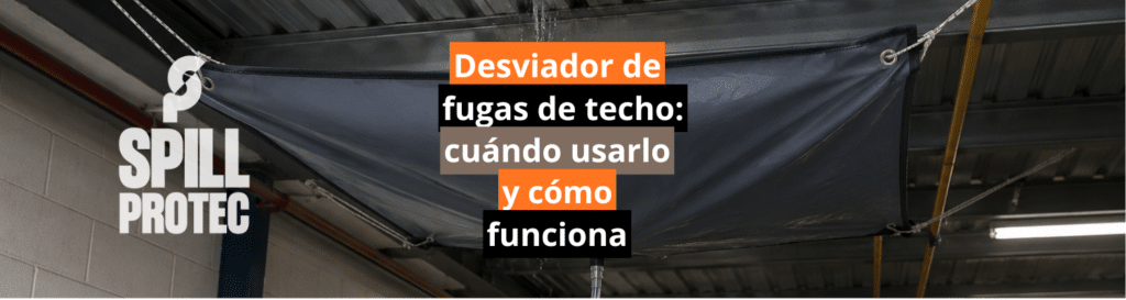 Desviador de fugas de techo: cuándo usarlo y cómo funciona