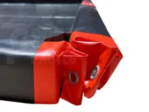 Batea robusta modular detalles de esquinas