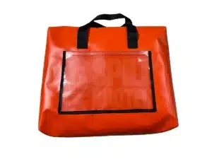 Bolso de lona para transporte hecho en lona de pvc para transportar tamaño chico