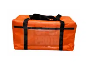 Bolso de lona para transporte hecho en lona de pvc para transportar tamaño modelo grande en detalle