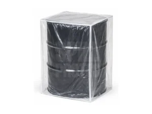 Cobertor de pvc cristal para un tambor de 200 lts