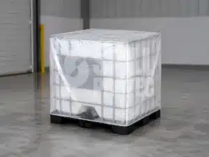 Cobertor de pvc cristal para ibc.