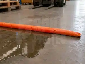 Tubo de desvio de arena delimitando liquido