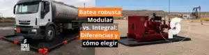 Batea Robusta Modular vs. Integral: diferencias y cómo elegir