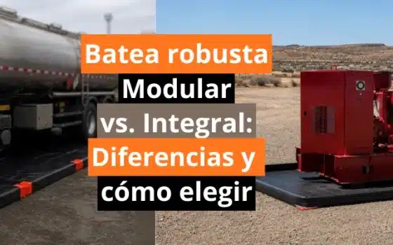 Batea Robusta Modular vs. Integral: diferencias y cómo elegir
